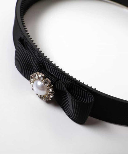 羅緞蝴蝶結髮箍