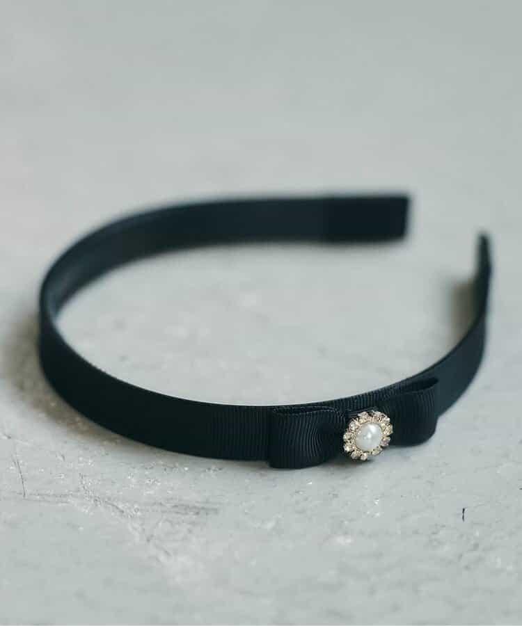 羅緞蝴蝶結髮箍