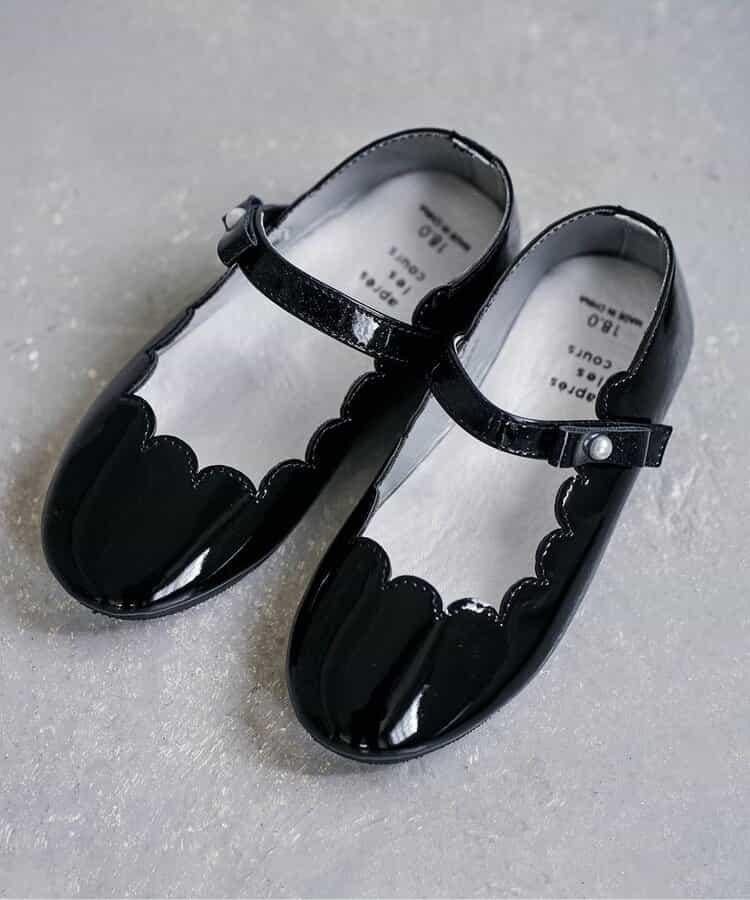 波浪邊蝴蝶結高跟鞋