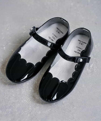 波浪邊蝴蝶結高跟鞋