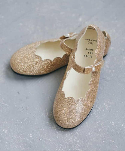 波浪邊蝴蝶結高跟鞋