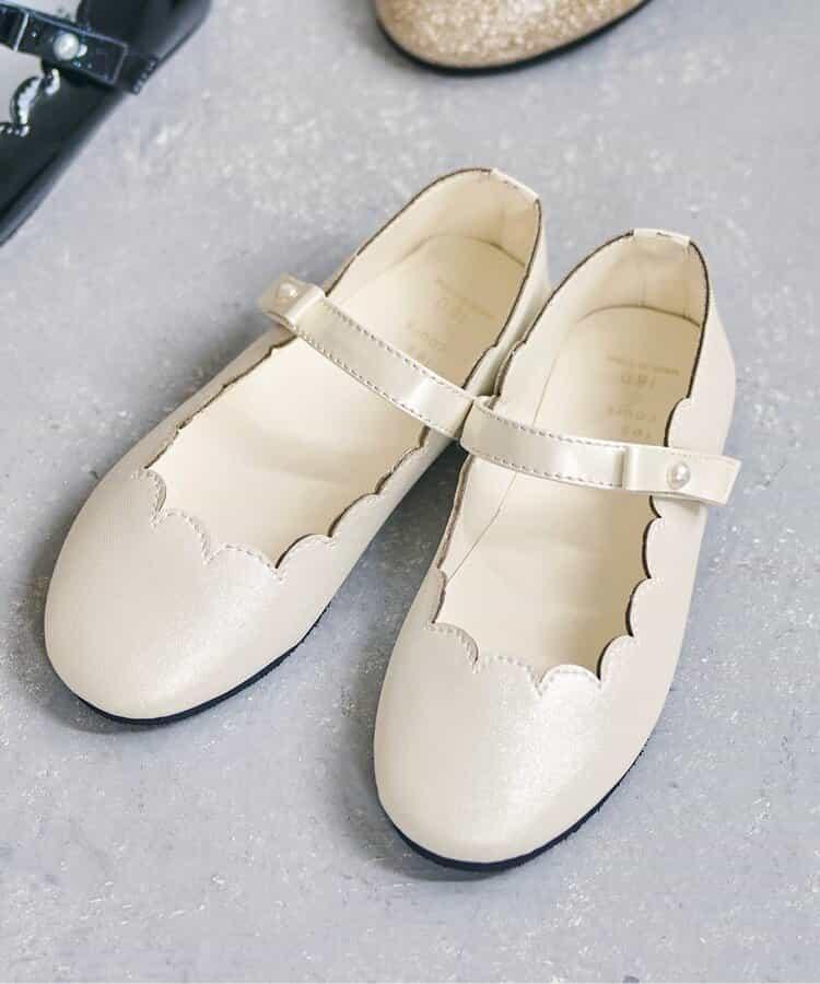 波浪邊蝴蝶結高跟鞋