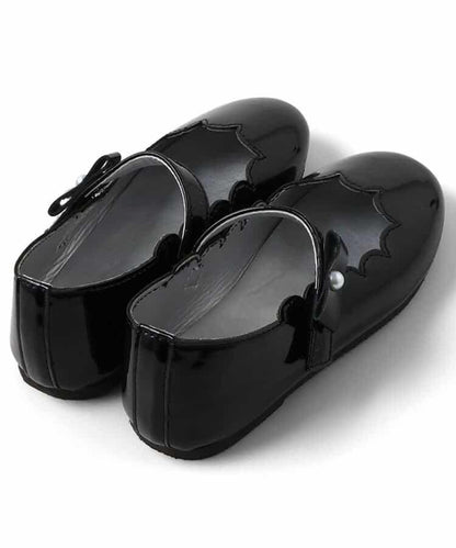 波浪邊蝴蝶結高跟鞋