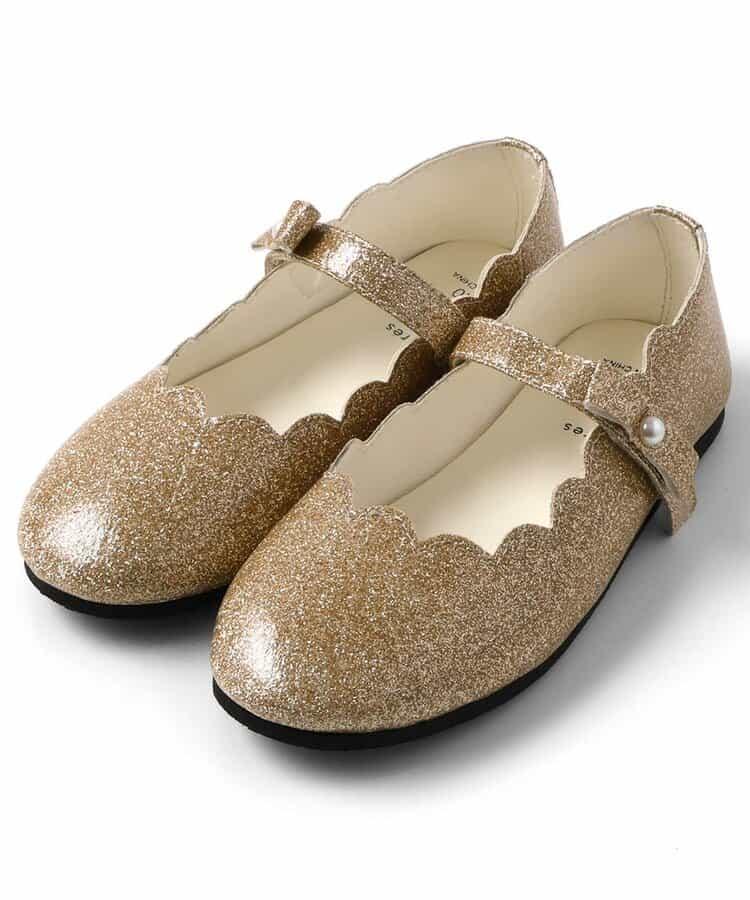 波浪邊蝴蝶結高跟鞋