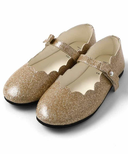 波浪邊蝴蝶結高跟鞋