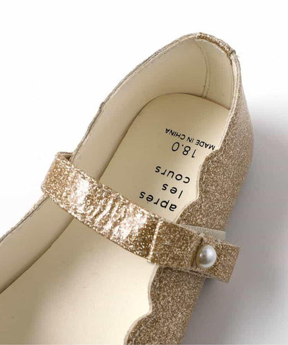 波浪邊蝴蝶結高跟鞋