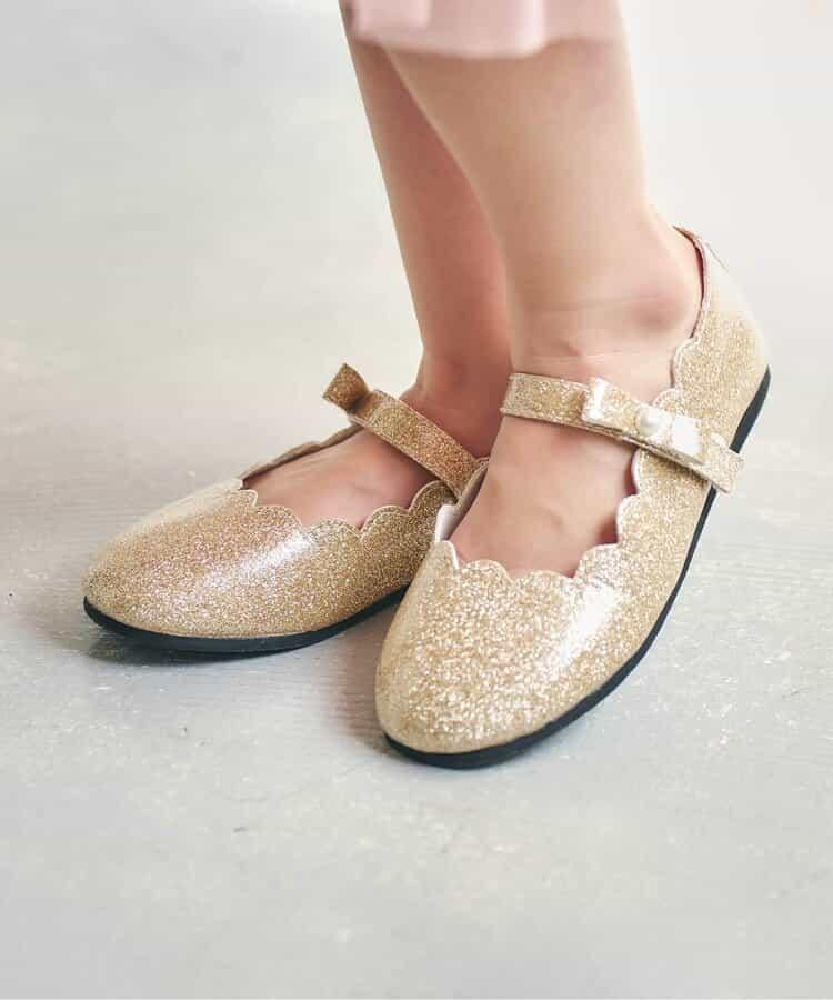 波浪邊蝴蝶結高跟鞋