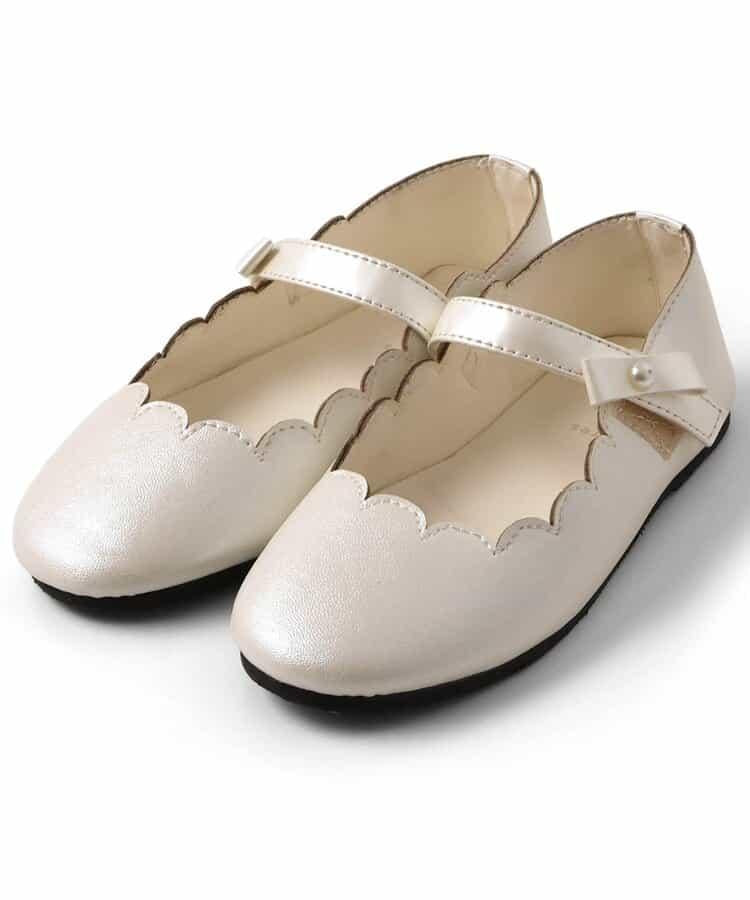 波浪邊蝴蝶結高跟鞋