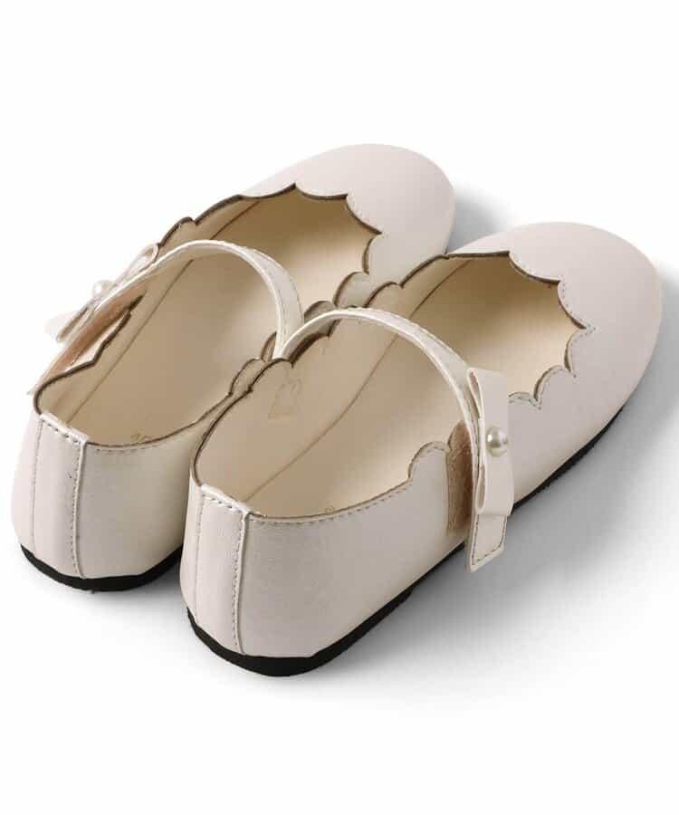 波浪邊蝴蝶結高跟鞋