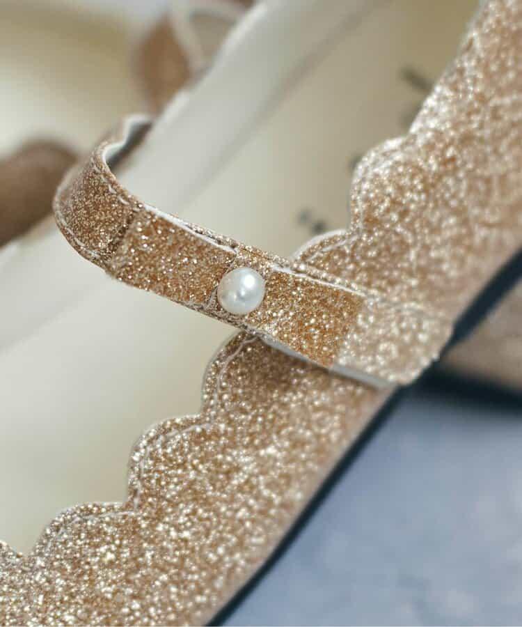 波浪邊蝴蝶結高跟鞋