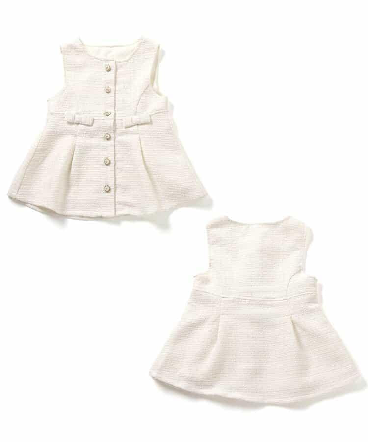 推褶荷葉邊套裝_アプレレクールマシェリ