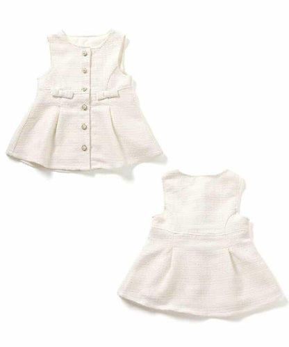 推褶荷葉邊套裝_アプレレクールマシェリ