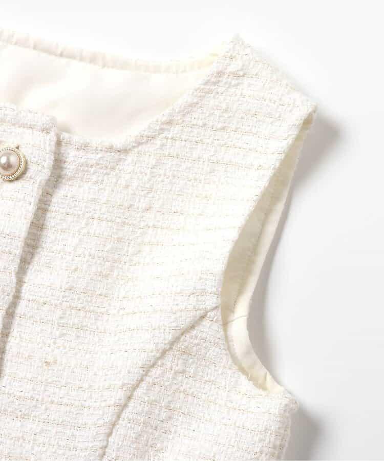 推褶荷葉邊套裝_アプレレクールマシェリ