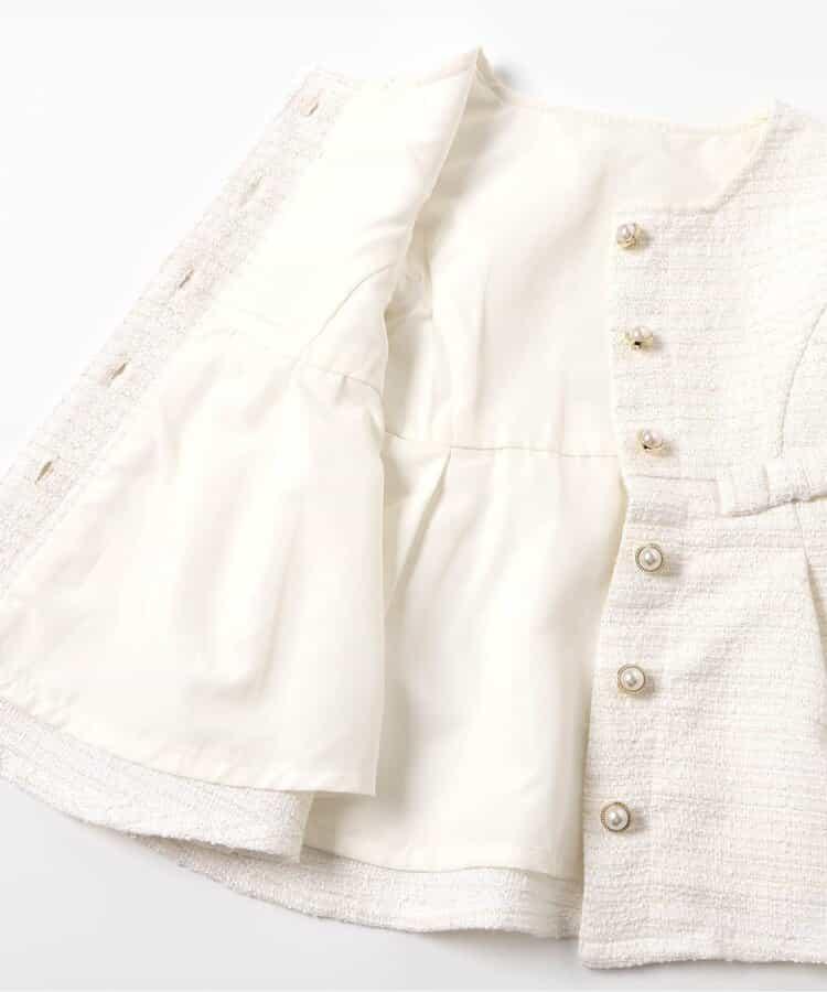 推褶荷葉邊套裝_アプレレクールマシェリ