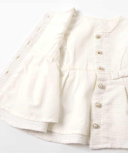 推褶荷葉邊套裝_アプレレクールマシェリ