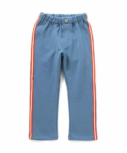 內加絨側邊條紋長褲 10分丈