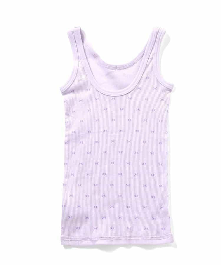 深領內搭羅紋背心