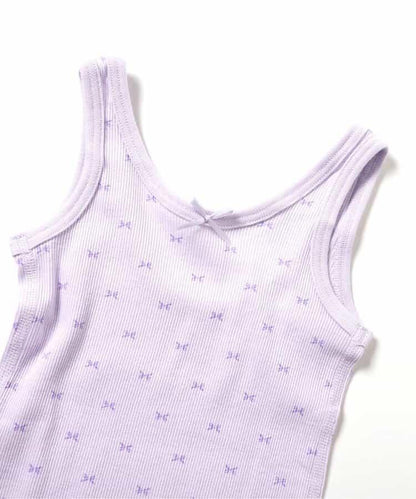 深領內搭羅紋背心