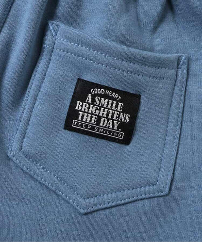 內加絨側邊條紋長褲 10分丈