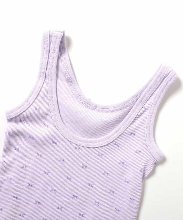 深領內搭羅紋背心