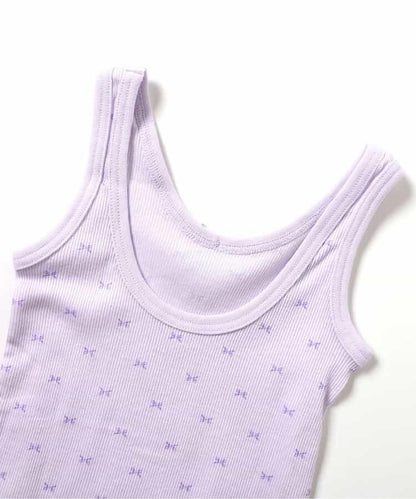 深領內搭羅紋背心