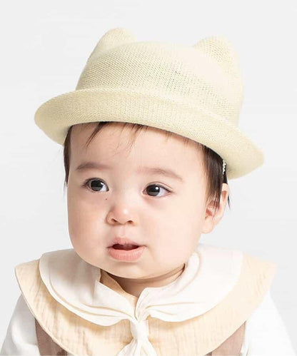 小熊嬰兒帽_UV防曬