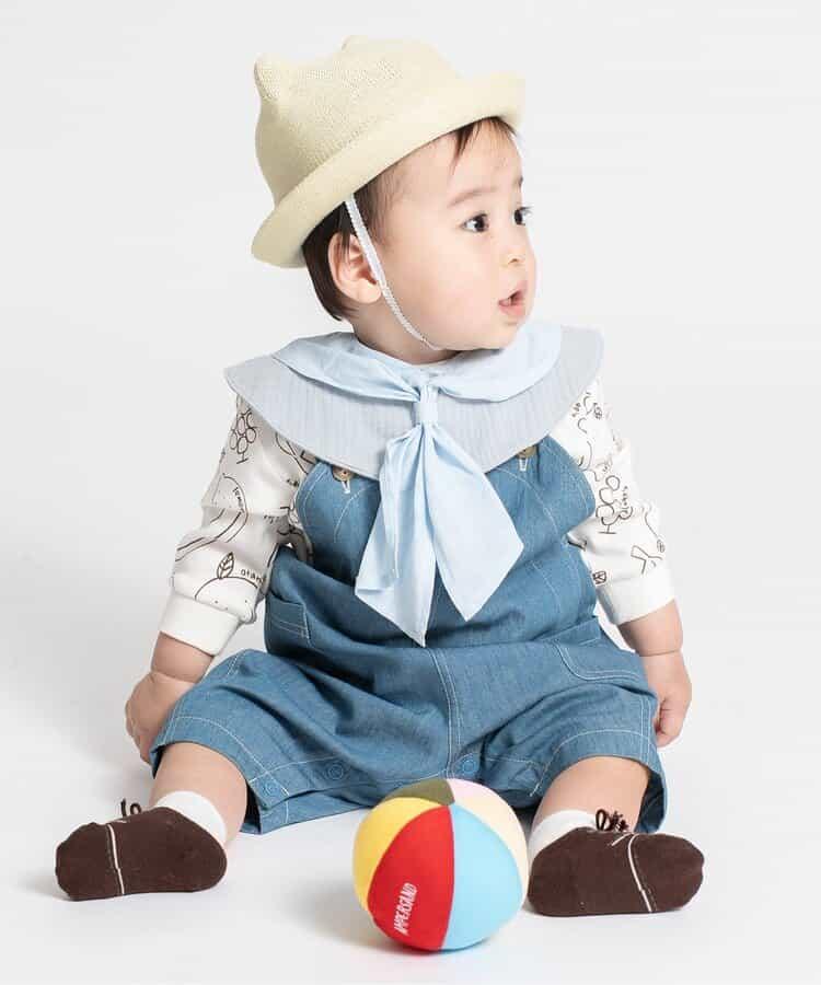 小熊嬰兒帽_UV防曬