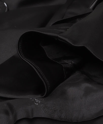 GANNI 緞面垂墜西裝外套