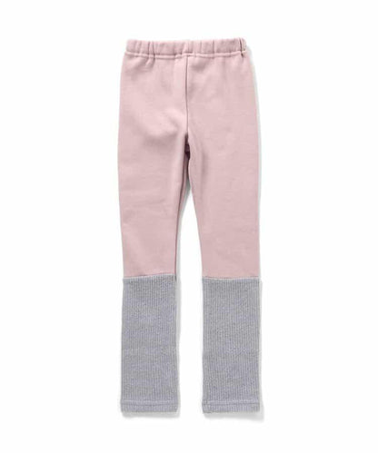 加絨拼接打底褲 10分長度