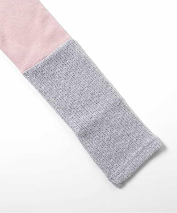 加絨拼接打底褲 10分長度