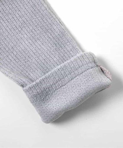 加絨拼接打底褲 10分長度