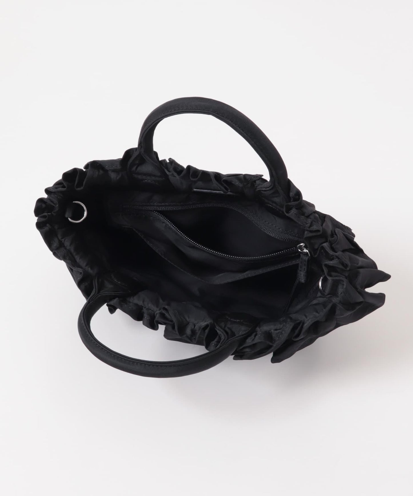 GANNI迷你荷葉邊手提包