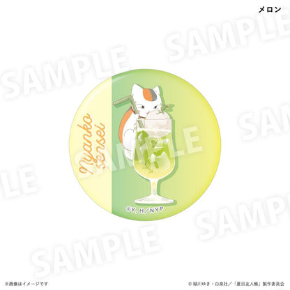 《夏目友人帳》貓咪老師彩色蘇打版收藏徽章 【全6款】（盒裝／6個入）