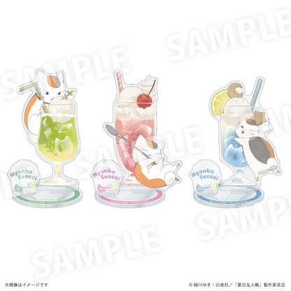 《夏目友人帳》貓咪老師彩色蘇打版亞克力立牌 檸檬汽水