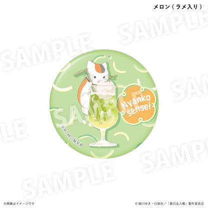 《夏目友人帳》貓咪老師彩色蘇打版收藏徽章 【全6款】（盒裝／6個入）