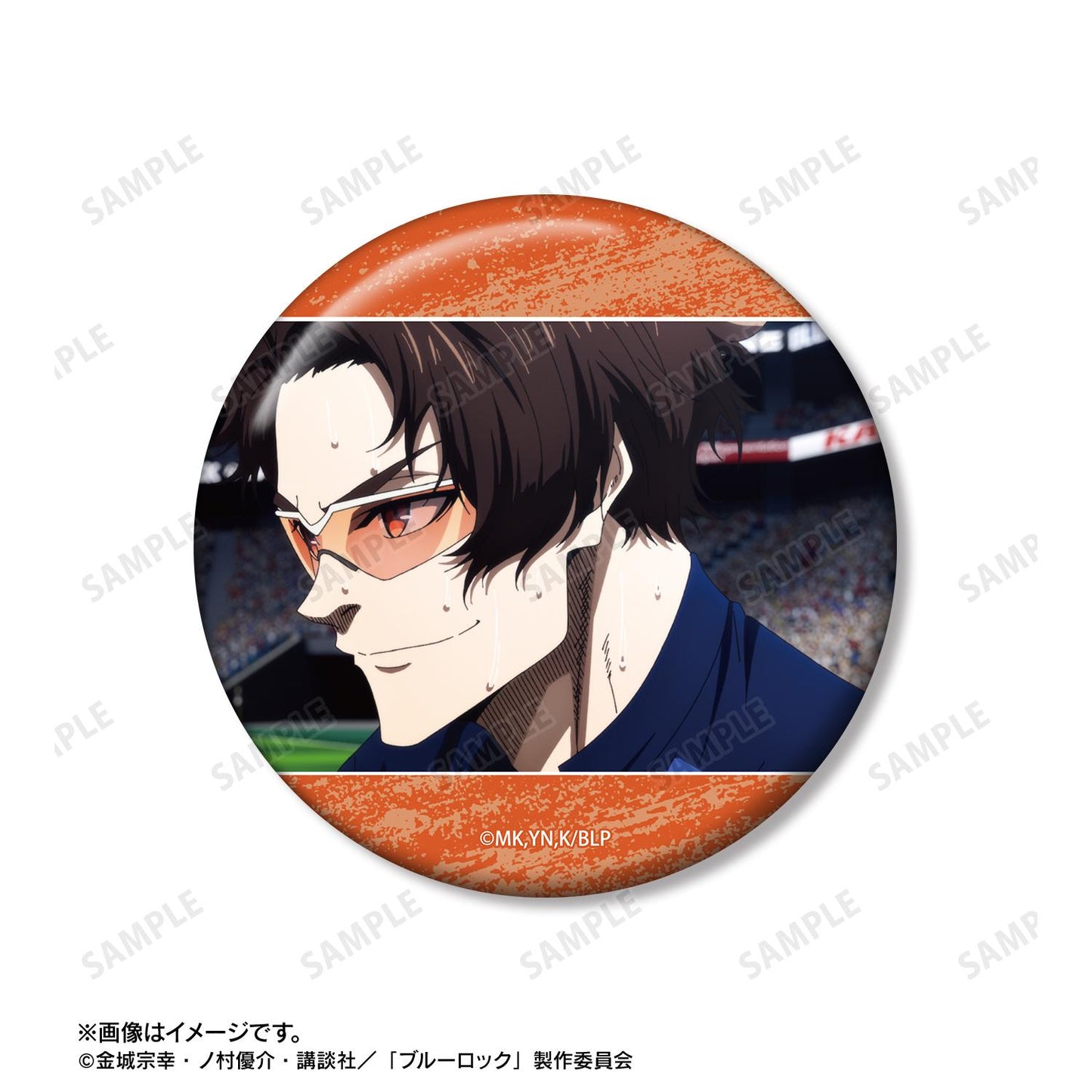 《藍色監獄》雪宮劍優 75mm徽章2個套裝