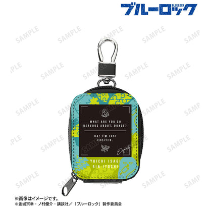 《藍色監獄》_以潔世一&糸師凜為靈感的合成皮革迷你收納包