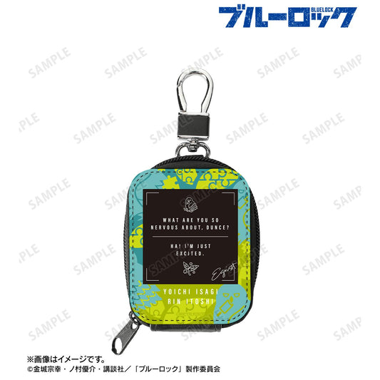 《藍色監獄》_以潔世一&糸師凜為靈感的合成皮革迷你收納包