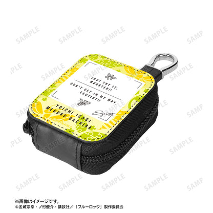 《藍色監獄》 潔世一&蜂樂回元素 合成皮革迷你收納包