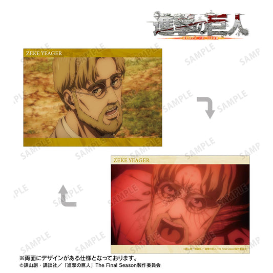 《進擊的巨人》_吉克 場景A5插畫卡