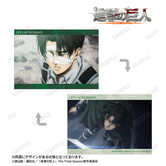 《進擊的巨人》利威爾 場景A5插畫卡 vol.2