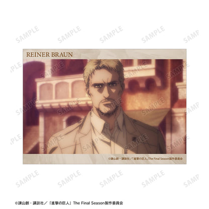 《進擊的巨人》萊納 場景A5插畫卡 vol.2