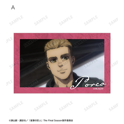 《進擊的巨人》波爾柯 場景插畫卡2枚套裝