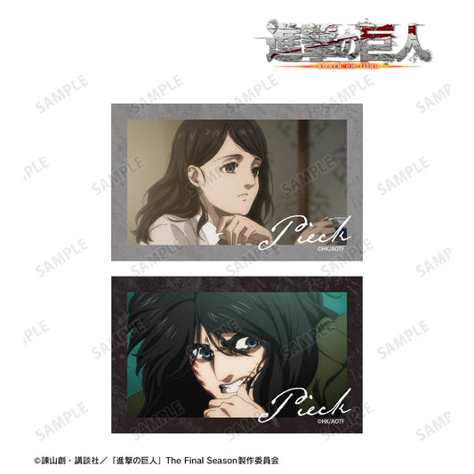 《進擊的巨人》_皮克 場景插畫卡2枚套裝