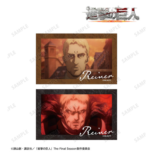 《進擊的巨人》萊納 場景插畫卡2枚套裝