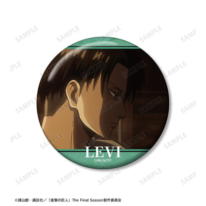 《進擊的巨人》利威爾 75mm徽章2個套裝