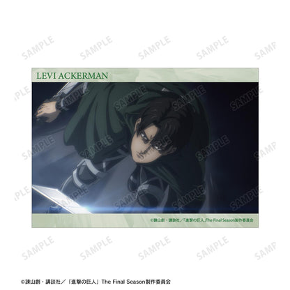 《進擊的巨人》利威爾 場景A5插畫卡 vol.2