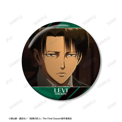 《進擊的巨人》利威爾 場景寫實徽章3枚套裝