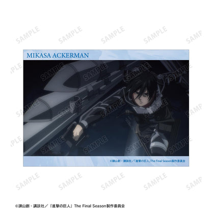 《進擊的巨人》米卡莎 場景A5插畫卡 vol.2