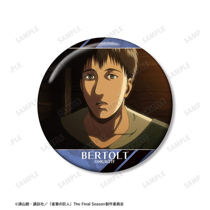 《進擊的巨人》貝爾托特 場景寫實徽章3個套裝
